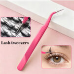 [Large Stock] Tweezers for Perler Beads, Pink Tweezers for False Eyelashes, Wholesale Red Tweezers Bulk - Red tweezers