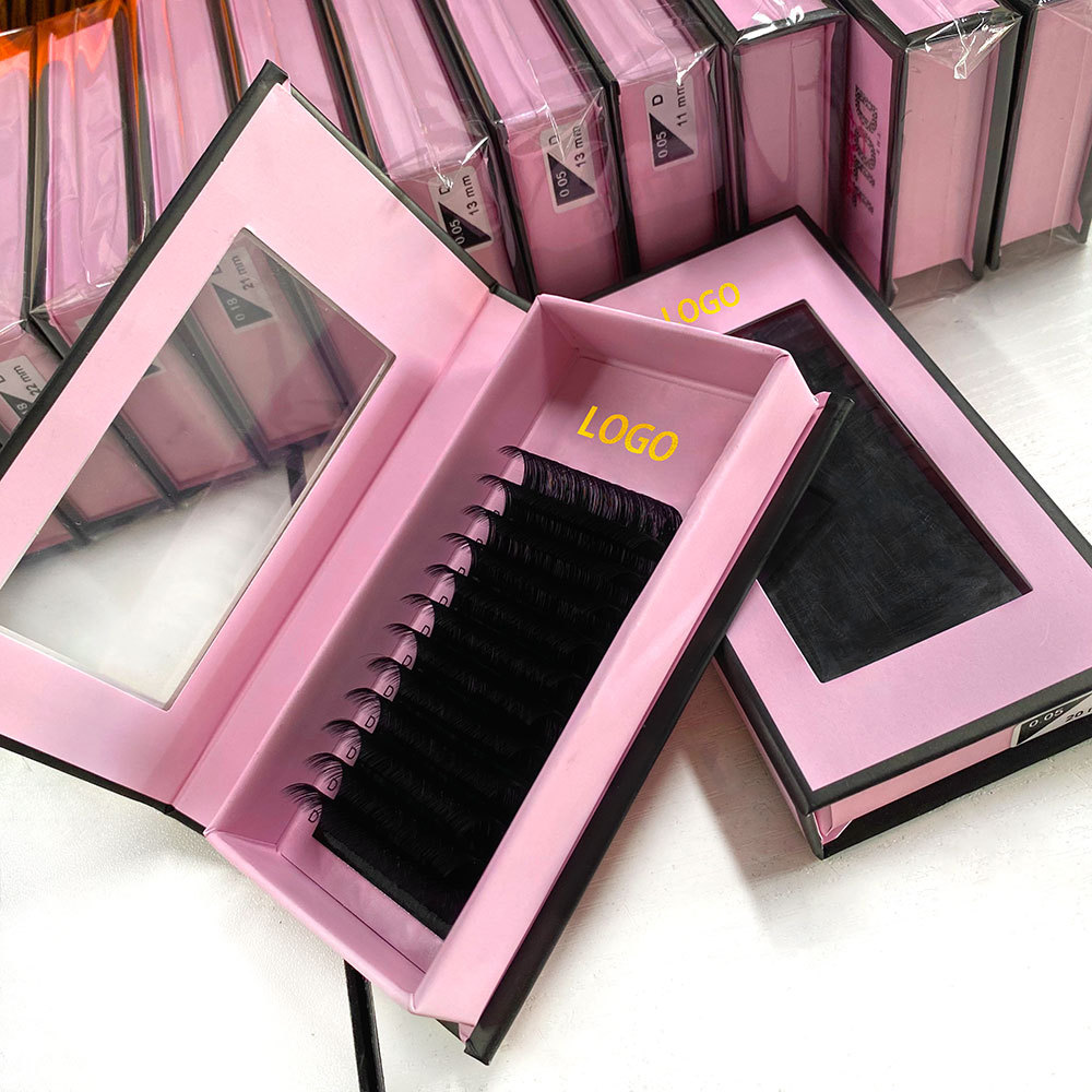 matte classic lash extensions (8–25mm)