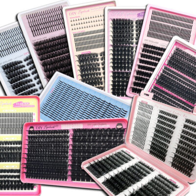 new 60d spiky fairy lashes diy cluster lashes 100d segment eyelashes wholesale