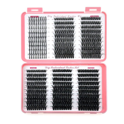 new 60d spiky fairy lashes diy cluster lashes 100d segment eyelashes wholesale
