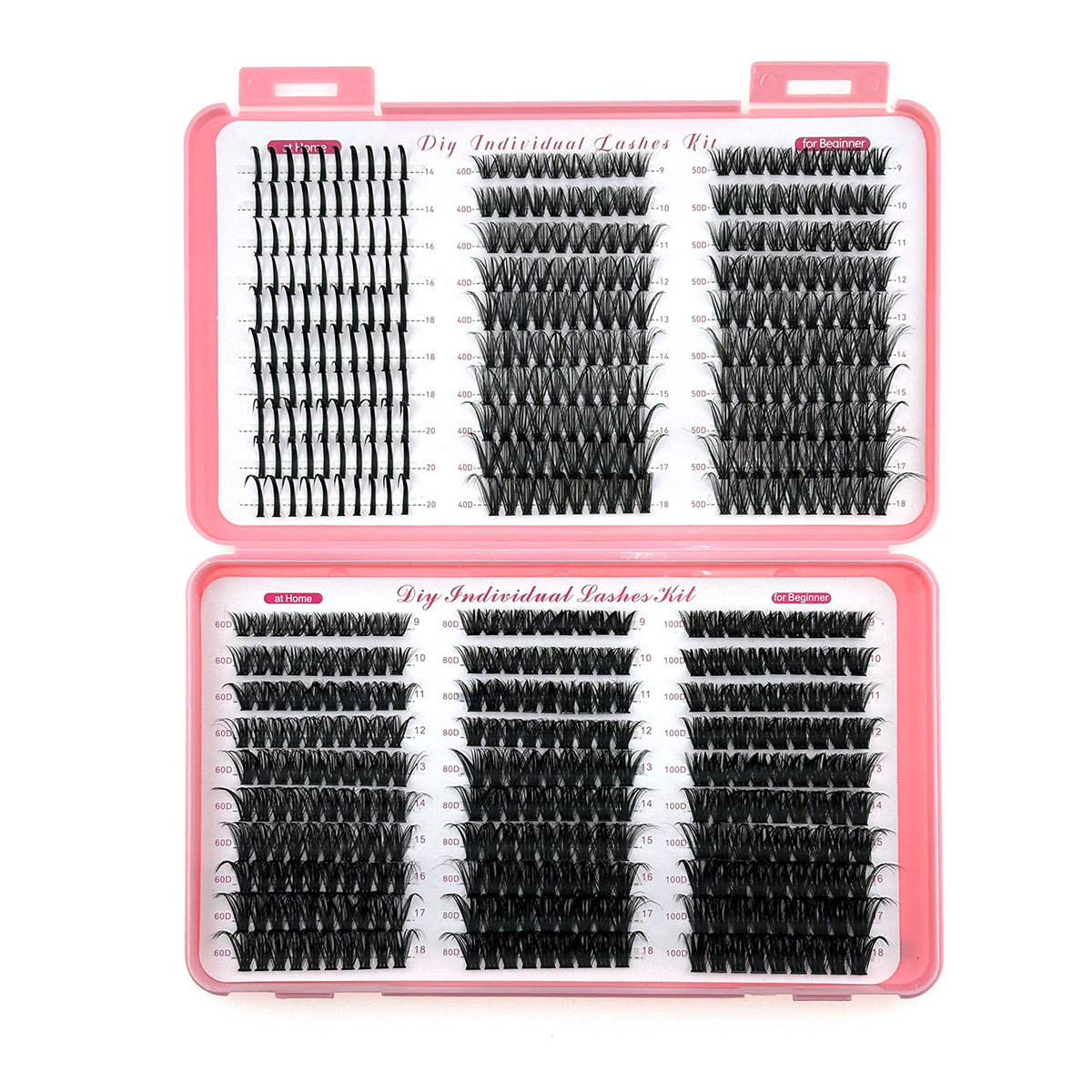 new 60d spiky fairy lashes diy cluster lashes 100d segment eyelashes wholesale