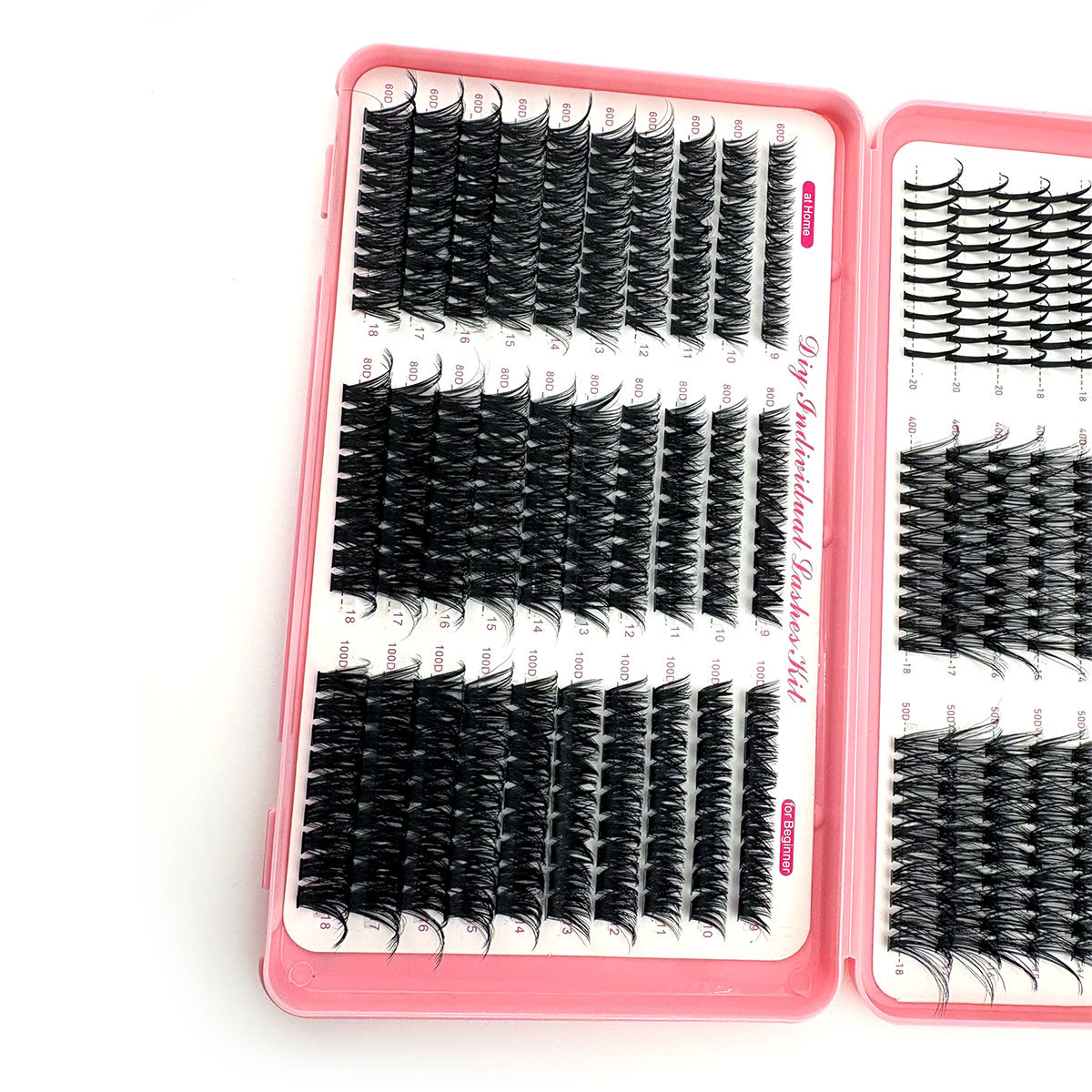 new 60d spiky fairy lashes diy cluster lashes 100d segment eyelashes wholesale