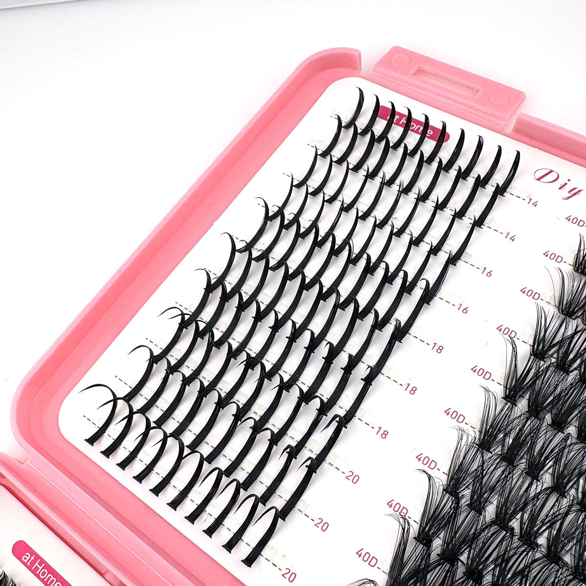 new 60d spiky fairy lashes diy cluster lashes 100d segment eyelashes wholesale