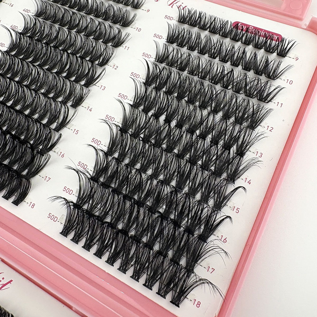 new 60d spiky fairy lashes diy cluster lashes 100d segment eyelashes wholesale