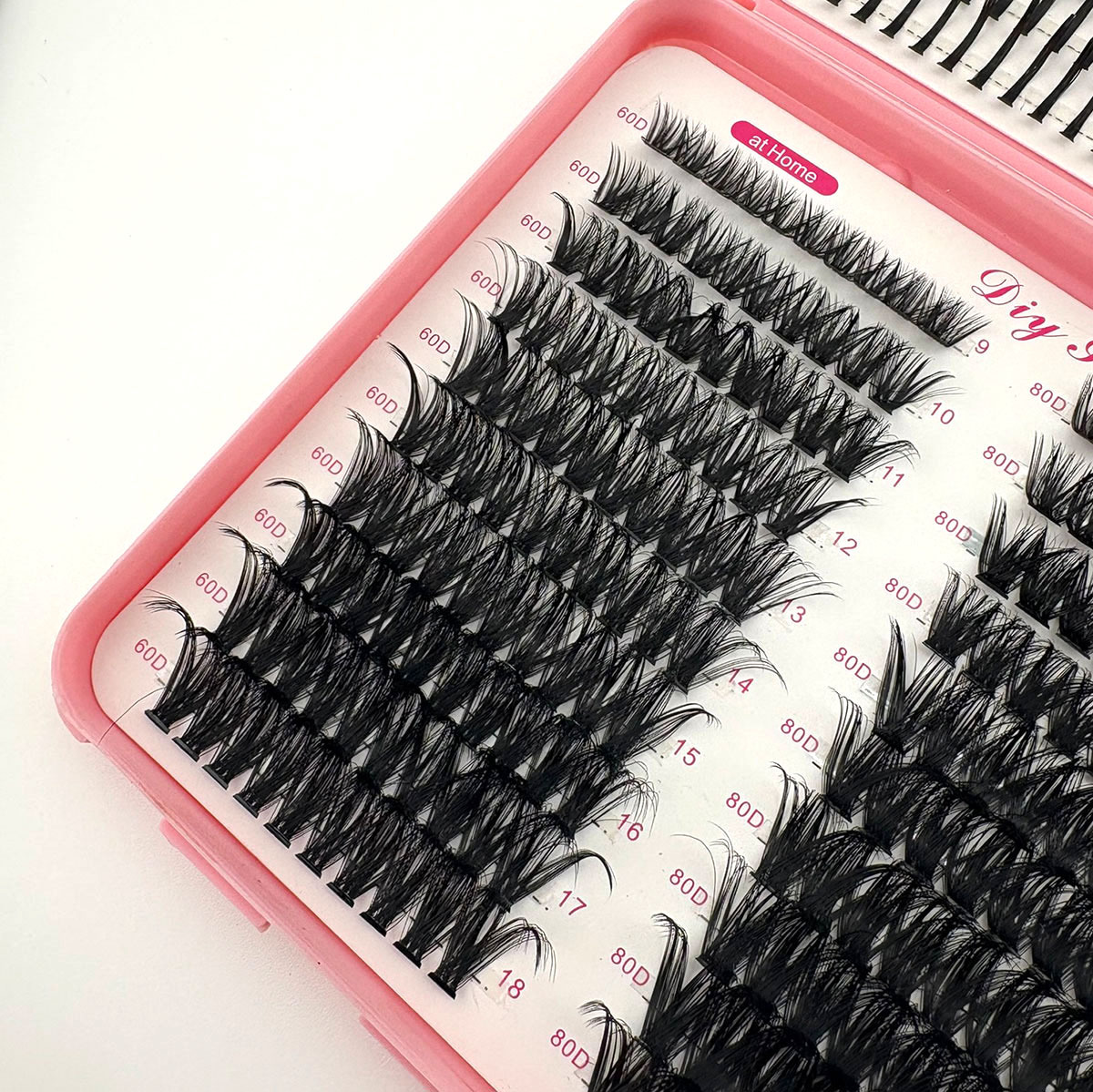 new 60d spiky fairy lashes diy cluster lashes 100d segment eyelashes wholesale
