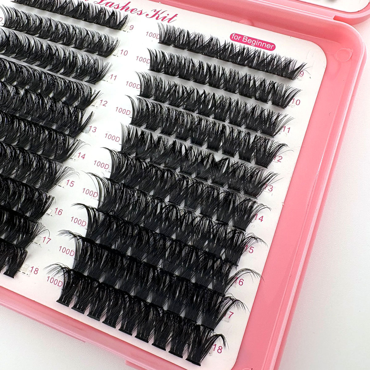 new 60d spiky fairy lashes diy cluster lashes 100d segment eyelashes wholesale