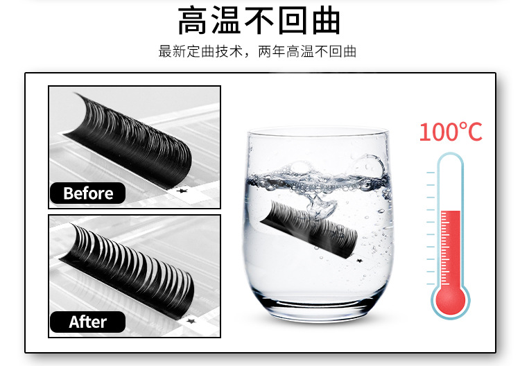 single strand classic black eyelash extensions, customizable logo, curl options available, 8–25mm manual volume lash fans, factory wholesale false eyelashes.