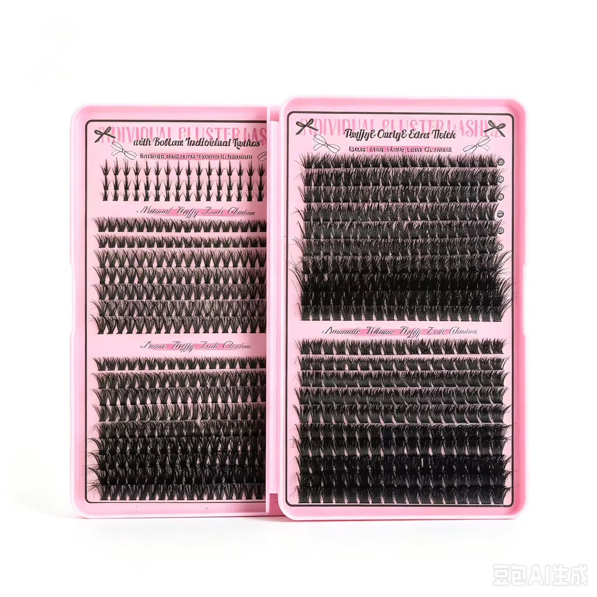 【custom】european and american cross border single cluster segmented false eyelash set fluufy wholesale eyelash book eyelashes 【custom】european and american cross border single cluster segmented false eyelash set fluufy wholesale eyelash book eyelashes