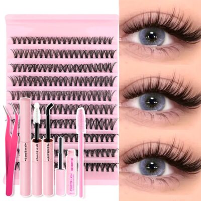 custom 30d 40d 60d 80d false eyelashes washboard european and american clusters amazon color card length customization