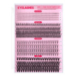 EU/US cross-border eyelash glue, tweezers, Amazon lower lashes, fishtail sandwich 30D family set