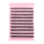 Custom 30D 40D 60D 80D False Eyelashes Washboard European and American Clusters Amazon Color Card Length Customization