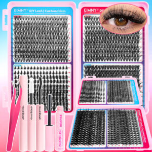[New] Cross-border European and American style 30D40D50D large capacity lash book set Middle East Russia false eyelashes