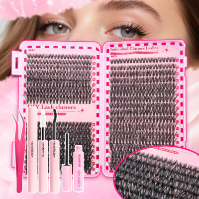 Amazon 30D40D50D35 Row False Eyelashes Foreign Trade Cluster Lashes Book European and American Cross-border Eyelashes Wholesale
