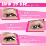 [120D Thick] European and American Style False Eyelash Book Large Capacity Russia Middle East Cross-border Asian Mixed False Eyelashes