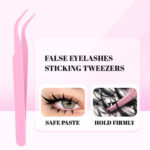 [Large Stock] Tweezers for Perler Beads, Pink Tweezers for False Eyelashes, Wholesale Red Tweezers Bulk
