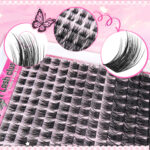 Amazon US/EU Cross-border G01 Thick False Lashes, Export to Middle East, Single Cluster Segmented Hot Melt Fluffy Eyelashes