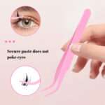 [Large Stock] Tweezers for Perler Beads, Pink Tweezers for False Eyelashes, Wholesale Red Tweezers Bulk