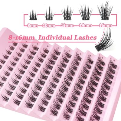 Amazon Europe and America cross-border trade false eyelashes self-lashing large capacity cluster segmented single cluster false eyelashes wholesale