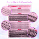 EU/US cross-border eyelash glue, tweezers, Amazon lower lashes, fishtail sandwich 30D family set