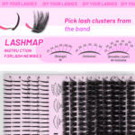 European and American style cross-border light pink fairy false eyelashes 100D 14 rows natural lower lashes thick export eyelashes wholesale