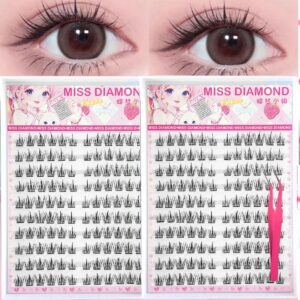 False eyelashes sunflower natural simulation makeup artist eyelashes women segmented lazy self-adhesive eyelashes wholesale