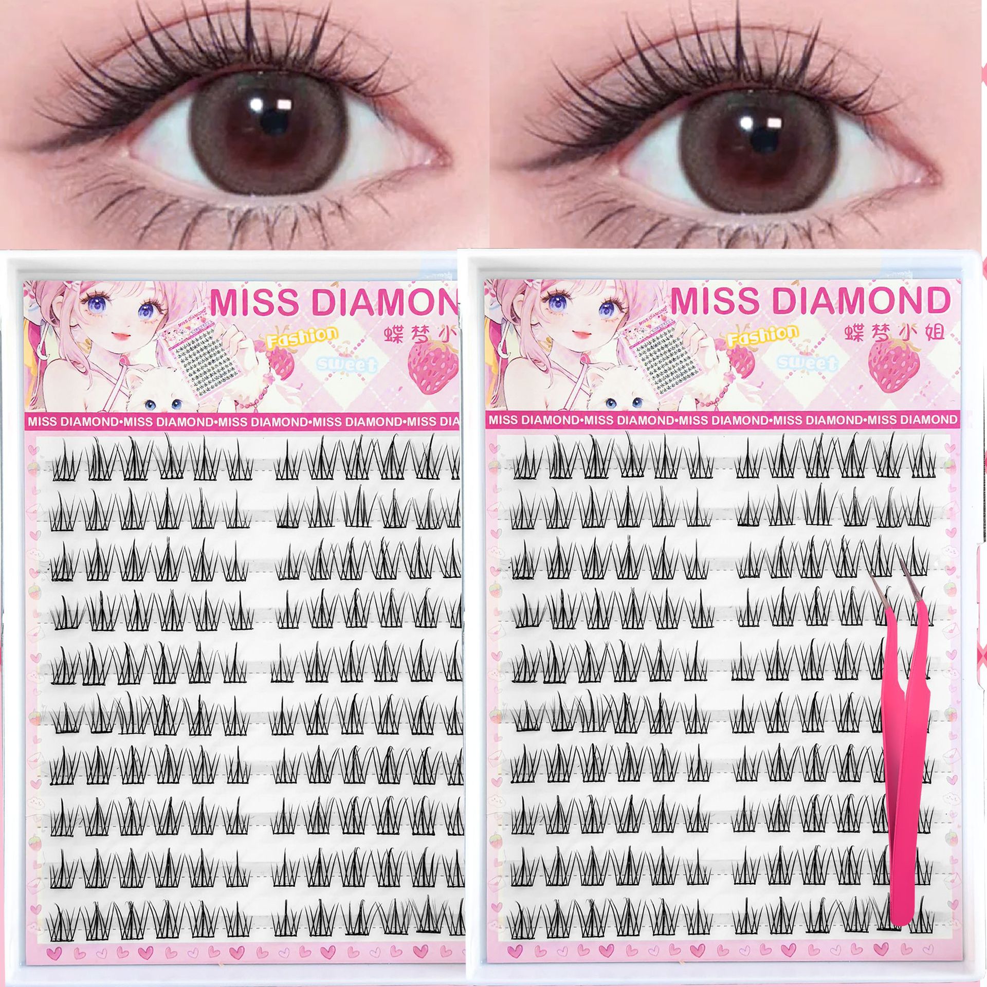 o1cn01bh4d031ltghf6x3a8 2212222444876 0 cib.jpg False eyelashes sunflower natural simulation makeup artist eyelashes women segmented lazy self-adhesive eyelashes wholesale