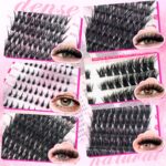 【Cross-border Bestseller】European and American Style False Eyelash Gift Box Large Capacity Asian Eyelash Book Russian Eyelash Set