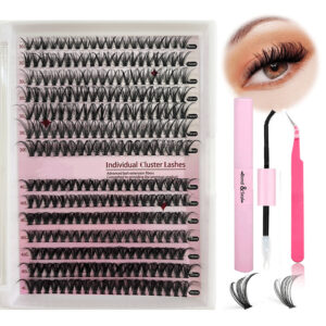 [Low Price High Volume] Cross-border European-American Style False Eyelashes 30D40D Mixed Lashes Foreign Trade Asian Mixed Race Eye Lashes