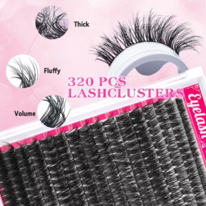 [TEMU Supply] European and American False Lashes Cross-border Hot-selling 80D Fluffy Single Cluster Thick Curly Amazon Lashes