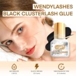 Cross-border stock personal open-eye self-lash extension glue odorless non-irritating set for beginners quick-drying false eyelashes