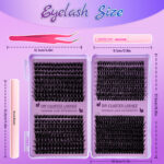 【Amazon Bestseller】High Density False Eyelashes Book 80100120150D Asian Mixed Race European and American Eyelashes