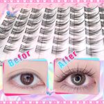 Large Capacity Lazy Three-Step Lash Book Natural Segmented False Lashes Mixed Set Comic Lashes Eyelashes