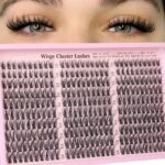 Amazon Europe and America cross-border 30D40D50D segment eyelash false eyelash set new 300 clusters of eyelashes