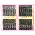 [TEMU Hot Sale] Amazon Cross-border Large Capacity False Eyelash Set for Europe, America, Middle East, Thick Eyelashes for Asian