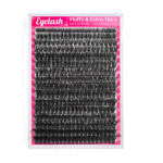 [TEMU Supply] European and American False Lashes Cross-border Hot-selling 80D Fluffy Single Cluster Thick Curly Amazon Lashes