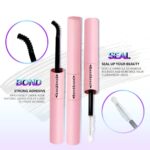 [2IN1 Double-Ended Glue] Cross-border European and American False Eyelash Extension Waterproof Remover Thick Curly Makeup Tweezers