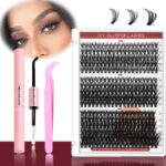 Amazon DIY Lashes Extension Set, Cross-border EU/US False Lashes 30D/40D Hot Melt Large Capacity