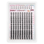 [Amazon Hot Sale] New Style Little Wild Rabbit + Cat Whisker Lower Lashes Comic Lashes for Beginners 164 Clusters