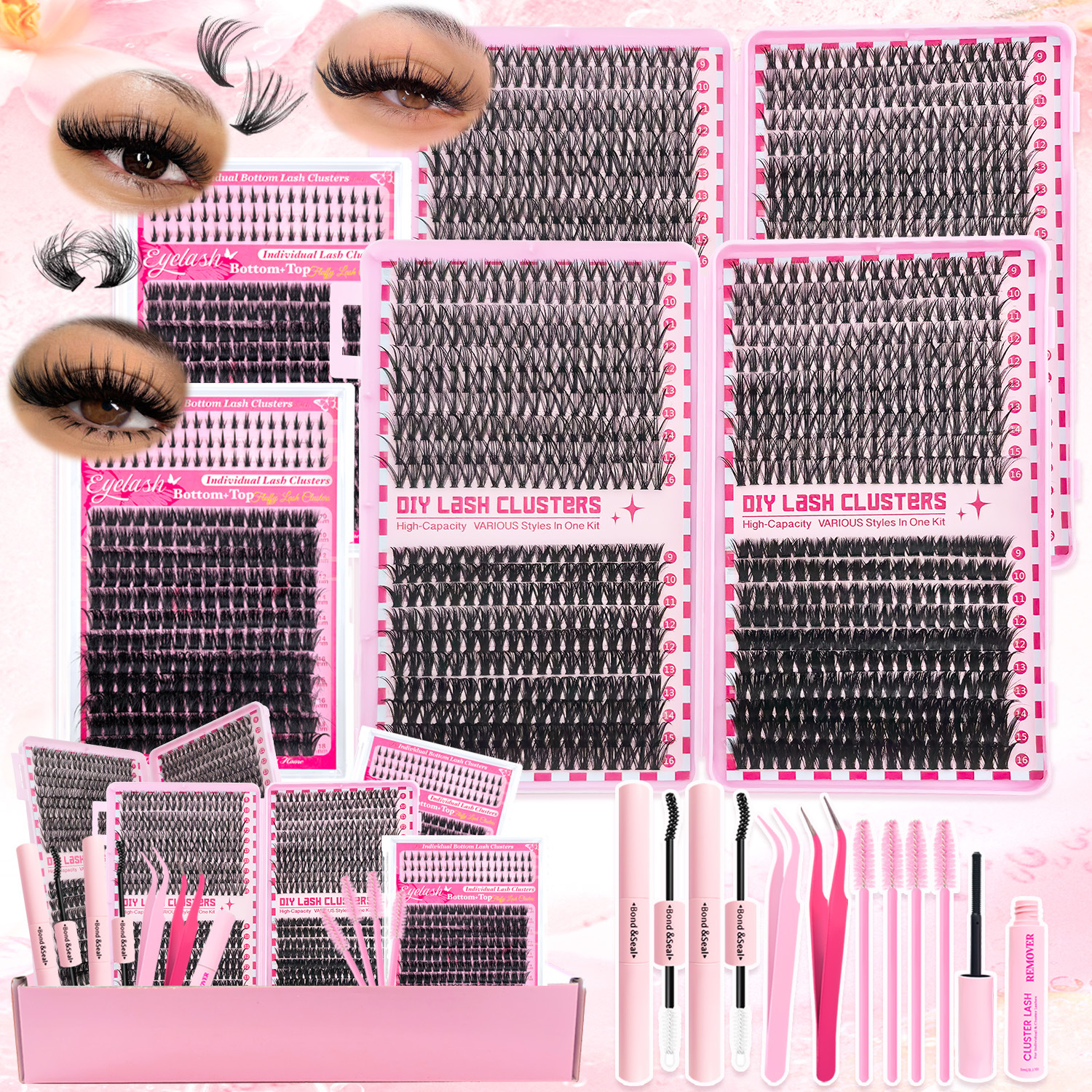 o1cn01fwp8xp1ltglcrtawo 2212222444876 0 cib.jpg European and American cross-border hot-selling DIY segmented single cluster D-curve false eyelash set 660 clusters thick curly eyelashes