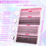 EU/US cross-border eyelash glue, tweezers, Amazon lower lashes, fishtail sandwich 30D family set