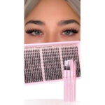 Amazon US/EU cross-border 30D 40D 50D segment eyelash false eyelash set new style 300 clusters