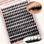 [Amazon Bestseller] AM12 Comic Lashes with Pointed Tips Fluffy Anime Lash Clusters Reusable False Eyelashes