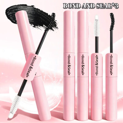 [Special Offer Glue] Segmented Self-Lashing Cross-Border Dual-Head False Eyelash Glue Seal Layer Raincoat Bond+Seal
