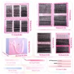 Cross-border Amazon false eyelash gift box, Shein TikTok same style eyelash book set, European and American style Middle East eyelashes