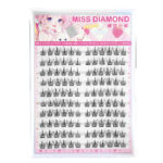False eyelashes sunflower natural simulation makeup artist eyelashes women segmented lazy self-adhesive eyelashes wholesale