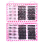 [New] Cross-border Hot-selling European and American False Eyelashes Large Capacity 80D100D Thick Eyelashes Book Asian Eyelashes