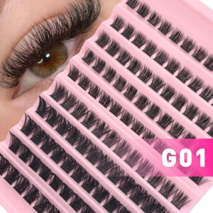 Cross-border trade European and American style false eyelashes washboard 10 rows Middle Eastern eyelashes versatile Amazon segment false eyelashes