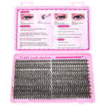 Cross-border European and American style false eyelash set 40D 20 rows 40pcs eyelashes Amazon Shein Temu hot-selling eyelashes