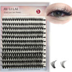 Custom Amazon 30D40D kit DIY clusters lashes cross-border European and American thick handmade false eyelashes