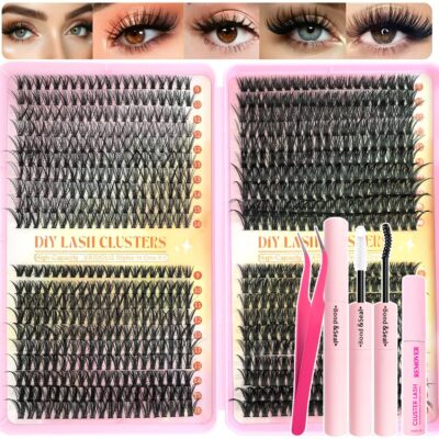 [TEMU Hot Sale] Amazon Cross-border Large Capacity False Eyelash Set for Europe, America, Middle East, Thick Eyelashes for Asian